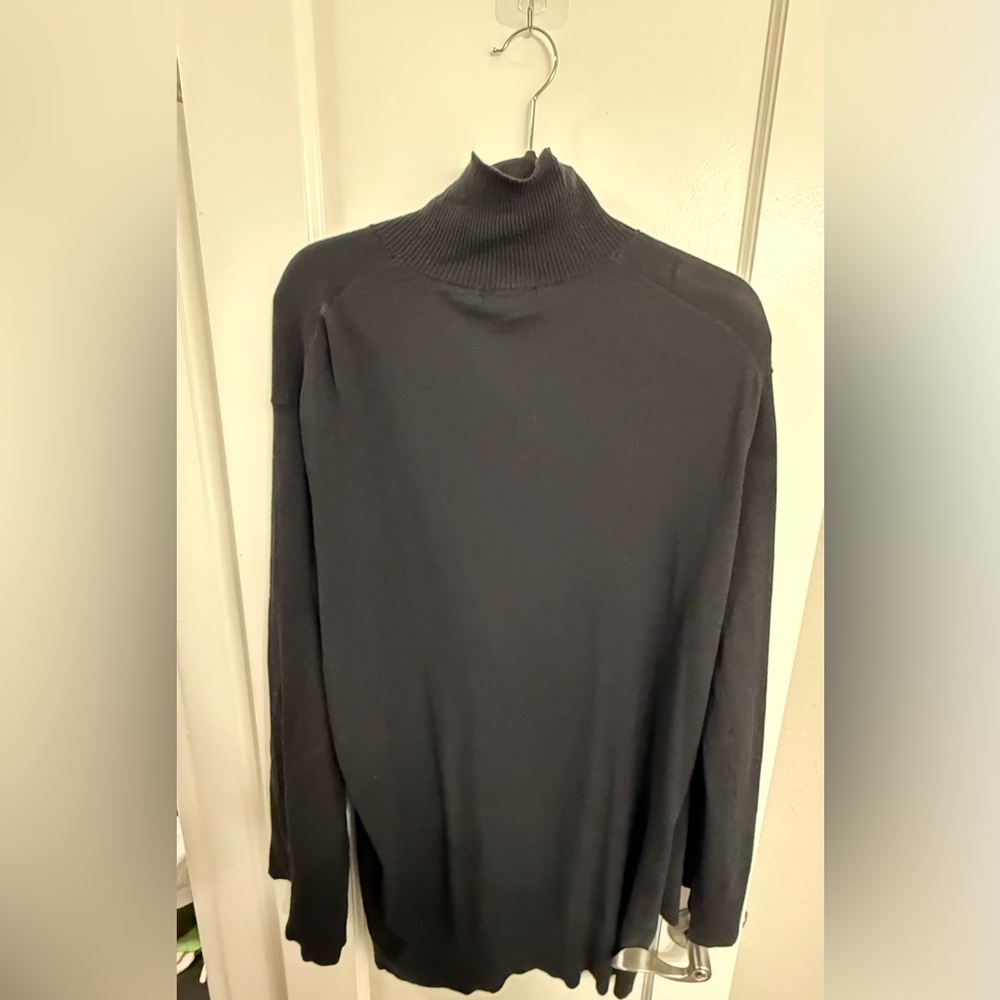 Black sweater dress